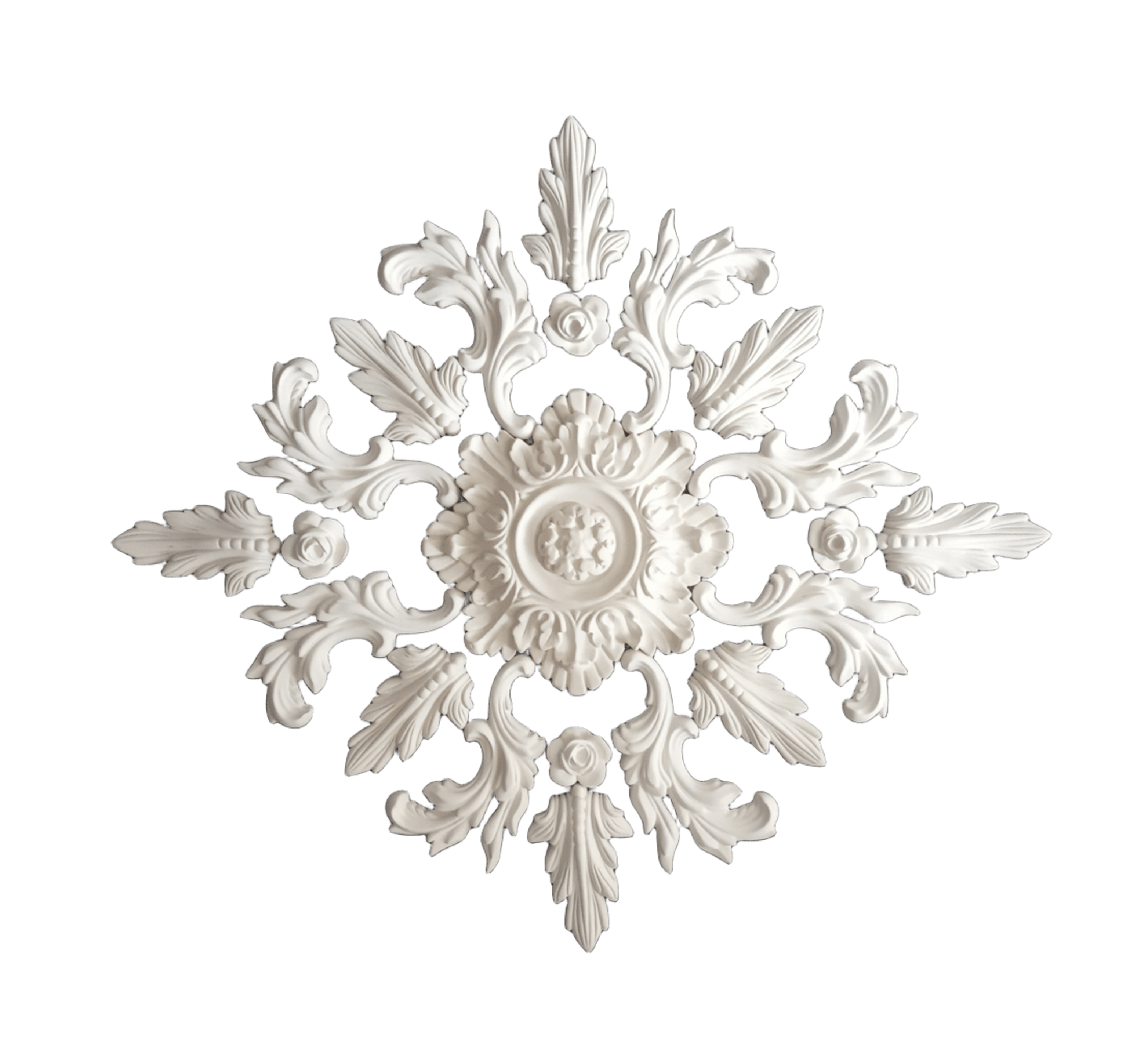 Розетка на потолок декоративная гипсовая сборная D 780 мм (31139397)