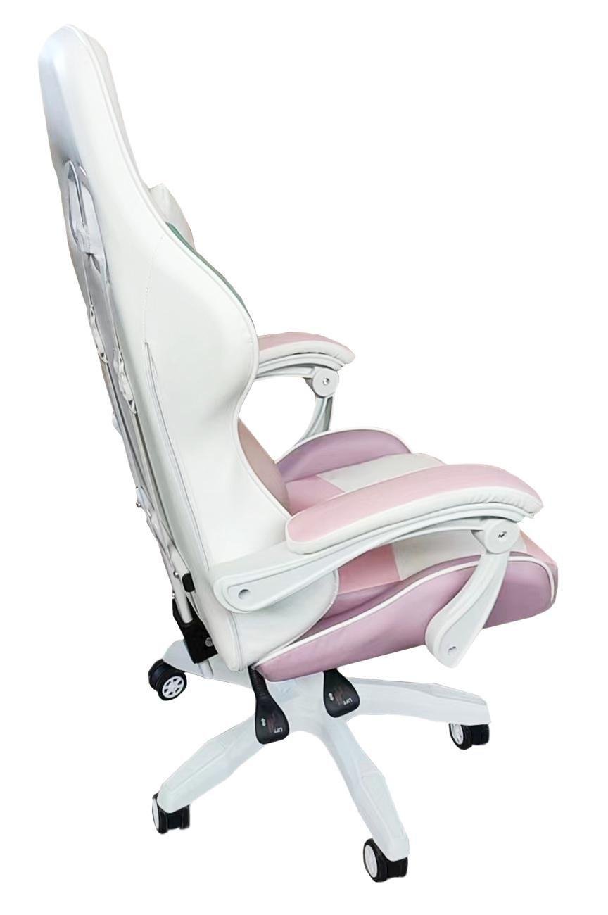 Крісло офісне комп'ютерне Bonro Lady 813 Рожево-фіолетовий (21589806) - фото 5