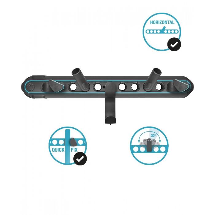 Кронштейн для инструментов комбисистемы Gardena Combisystem Flex горизонтальный 496 мм 0,295 кг (03506-20.000.00) - фото 2