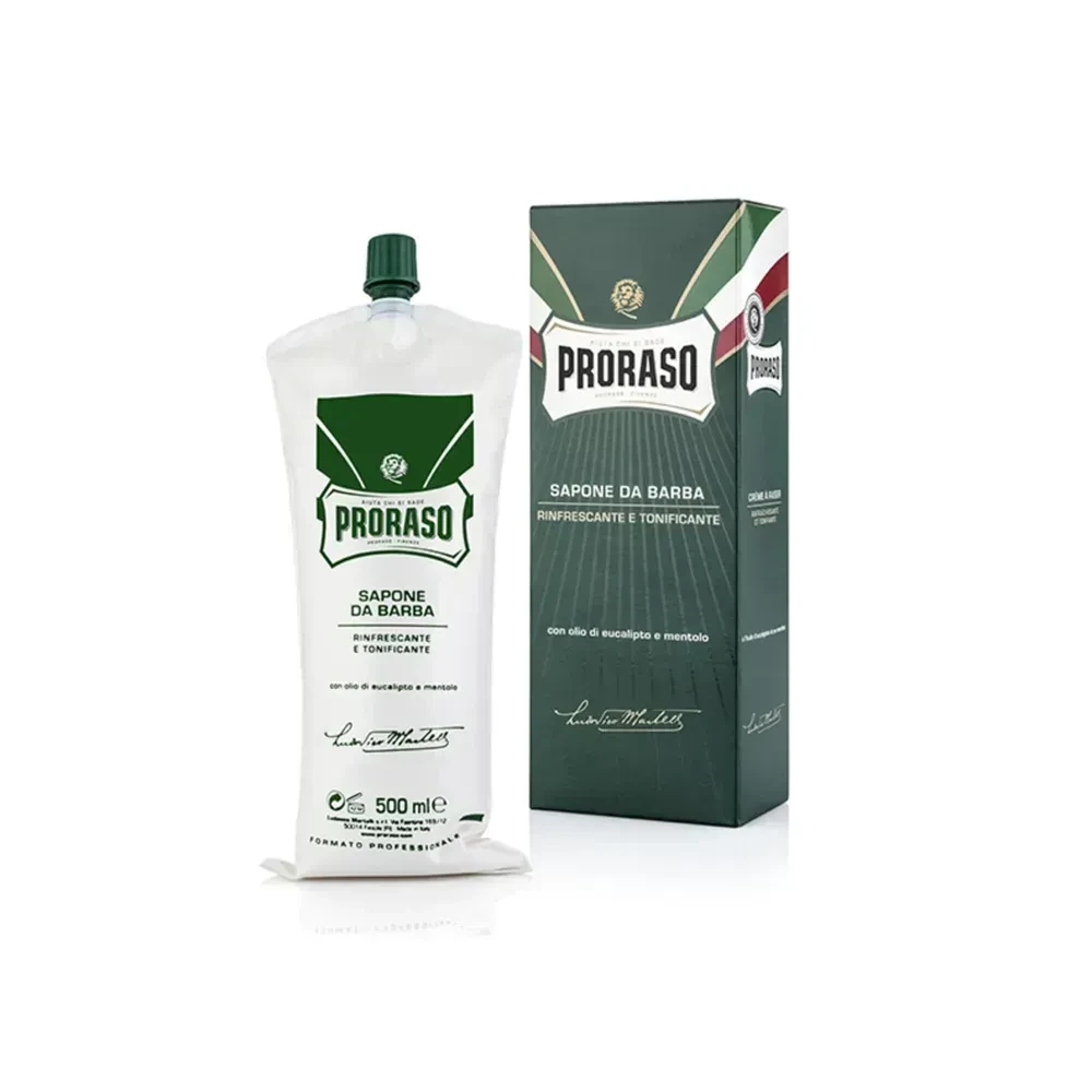 Крем для гоління Proraso Shaving Cream Tube Refresh Eucalyptus з евкаліптом і ментолом 500 мл