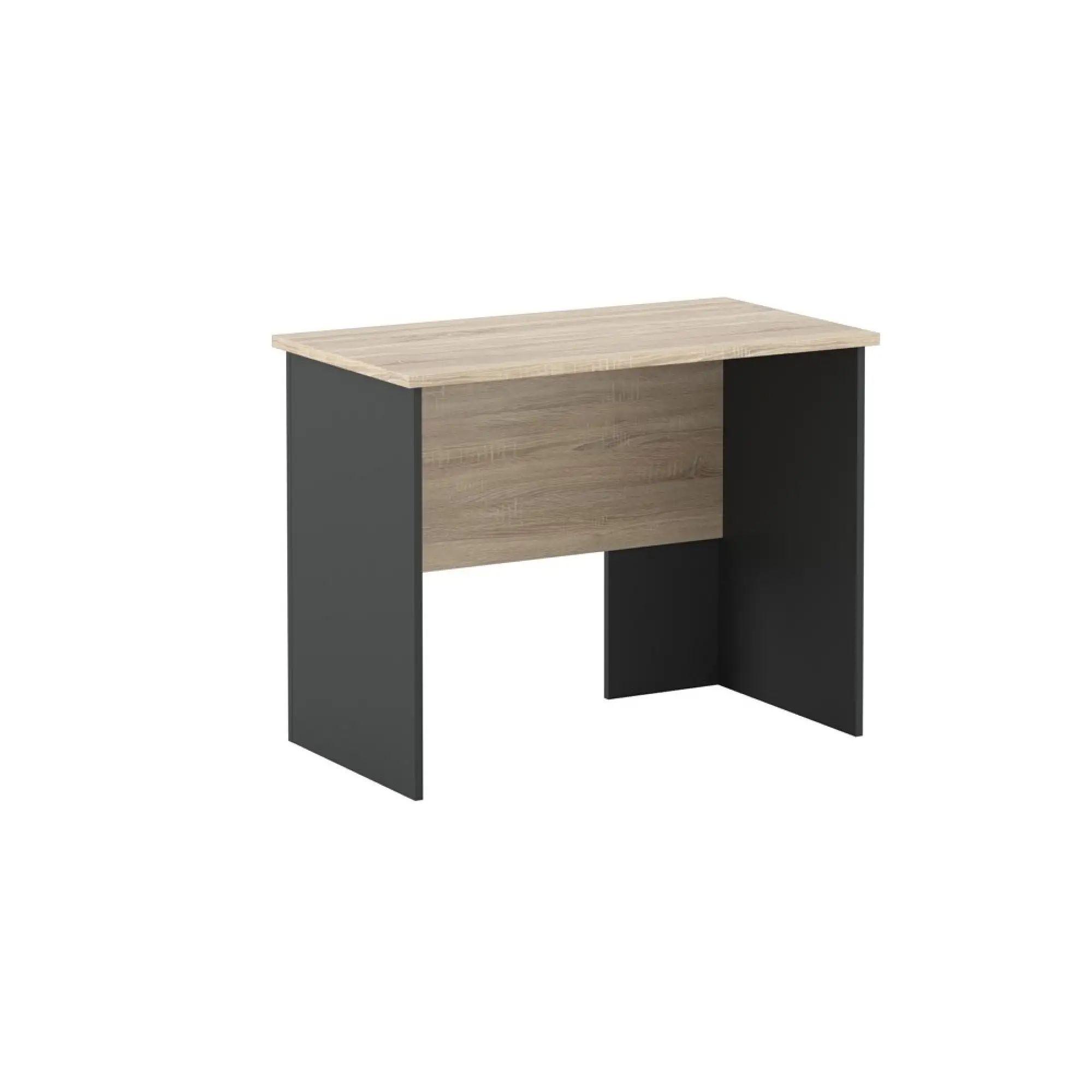 Стол письменный приставной Гербор BIU100 Офис Нью Антрацит/Дуб сонома (20006525)