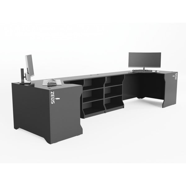 Компьютерный стол Zeus Revolver 3 Черный (64c0cd79f2407706c1386c57)