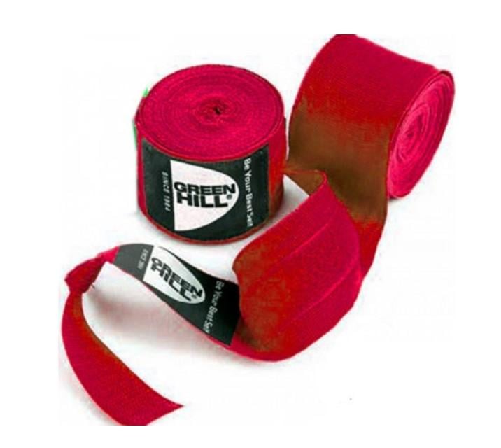 Бинты боксерские Green Hill BC-6232a 4,5 м Красный (6936116104464)