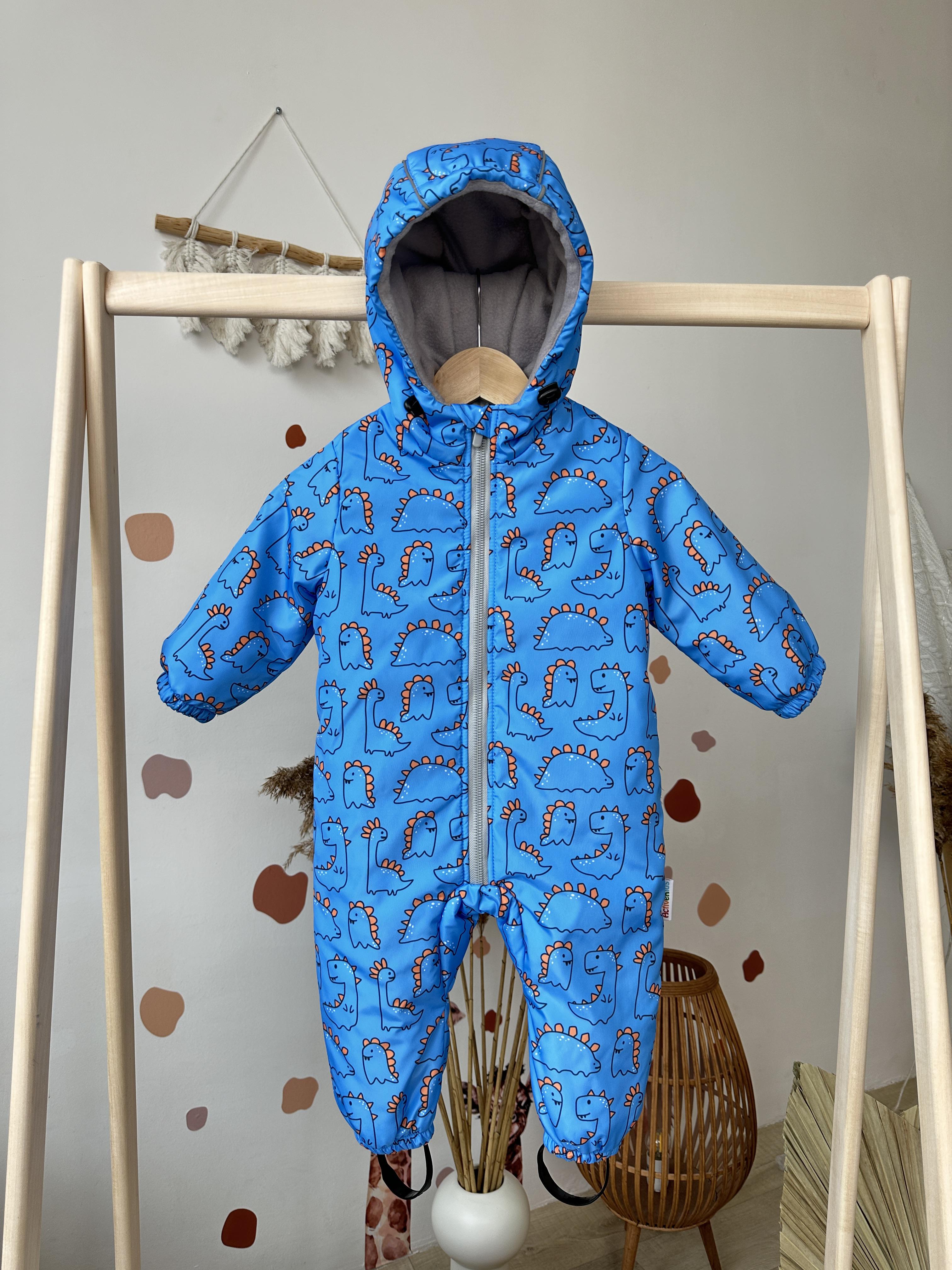 Детский комбинезон демисезонный Trendy с принтом 98 см (13046730)