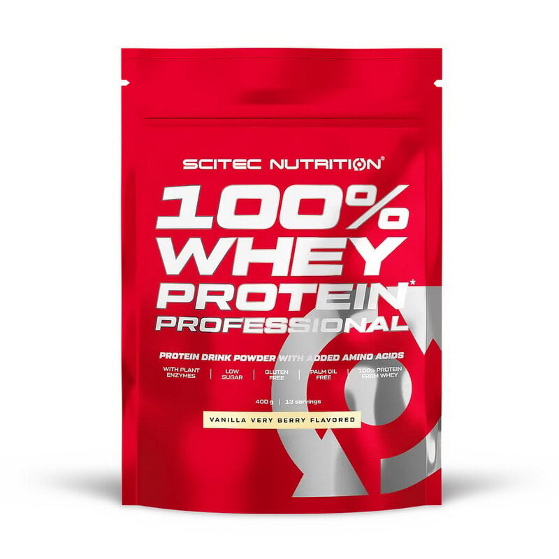 Протеин сывороточный Scitec Nutrition 100% Whey Protein Professional 400 г Шоколад Протеин сывороточный Scitec Nutrition 100% Whey Protein Professional 400 г Шоколад