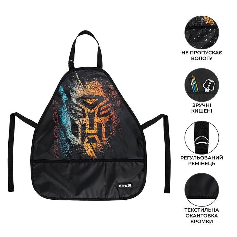 Фартук с нарукавниками KITE Education Transformers Generations (TF25-161) - фото 2 Фартук с нарукавниками KITE Education Transformers Generations (TF25-161) - фото 2