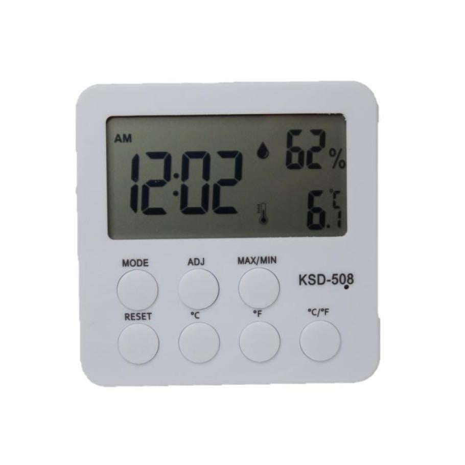 Часы настольные электронные KSD-508 White (3584)