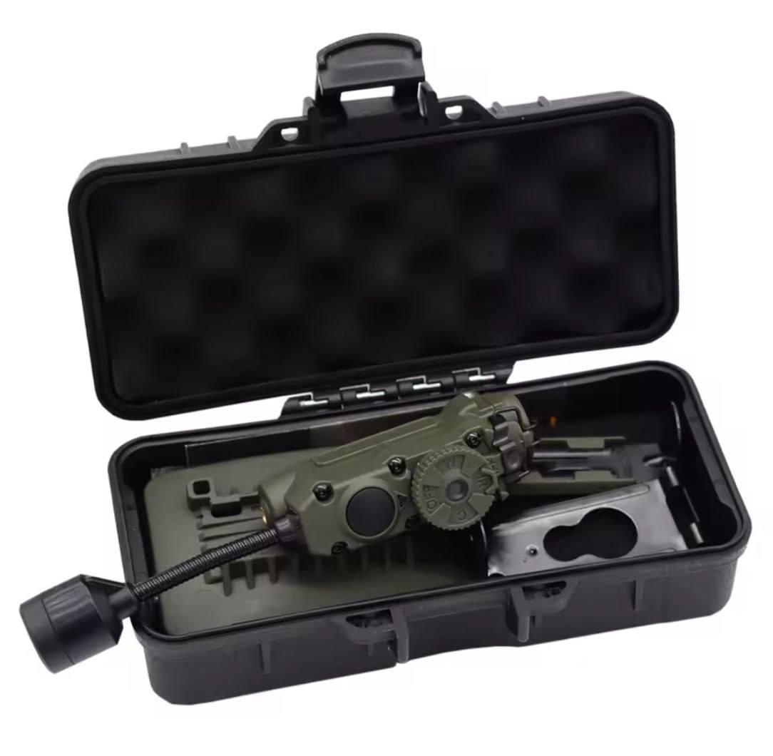 Фонарь универсальный на шлем TOPORDER 5LED/IFF-маячок Олива (010742) - фото 2