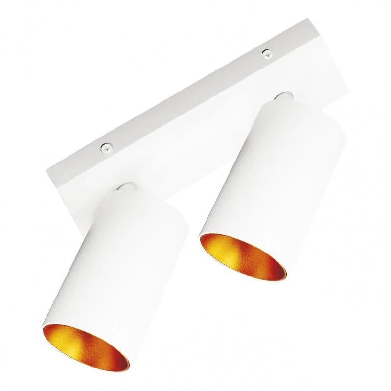 Спот накладной CLN 117-2 WHG 2х35 Вт GU10 Белый/Золотий (V2232403008019)