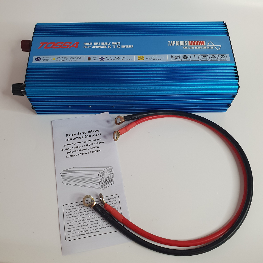 Преобразователь напряжения Tossa 12-220V 1000W (TAP1000S) - фото 5