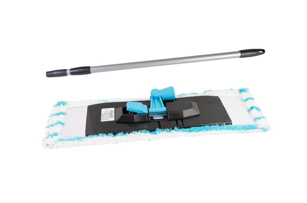 Швабра ГОСПОДАР со сложной платформой насадка микрофибра 400х105х45 мм (14-6431)