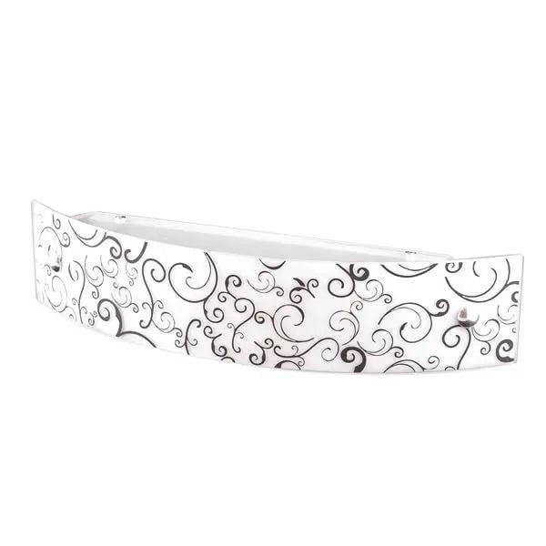 Світильник настінний Vesta Light 30х10 см накладний монтаж Е27 Білий (37502)