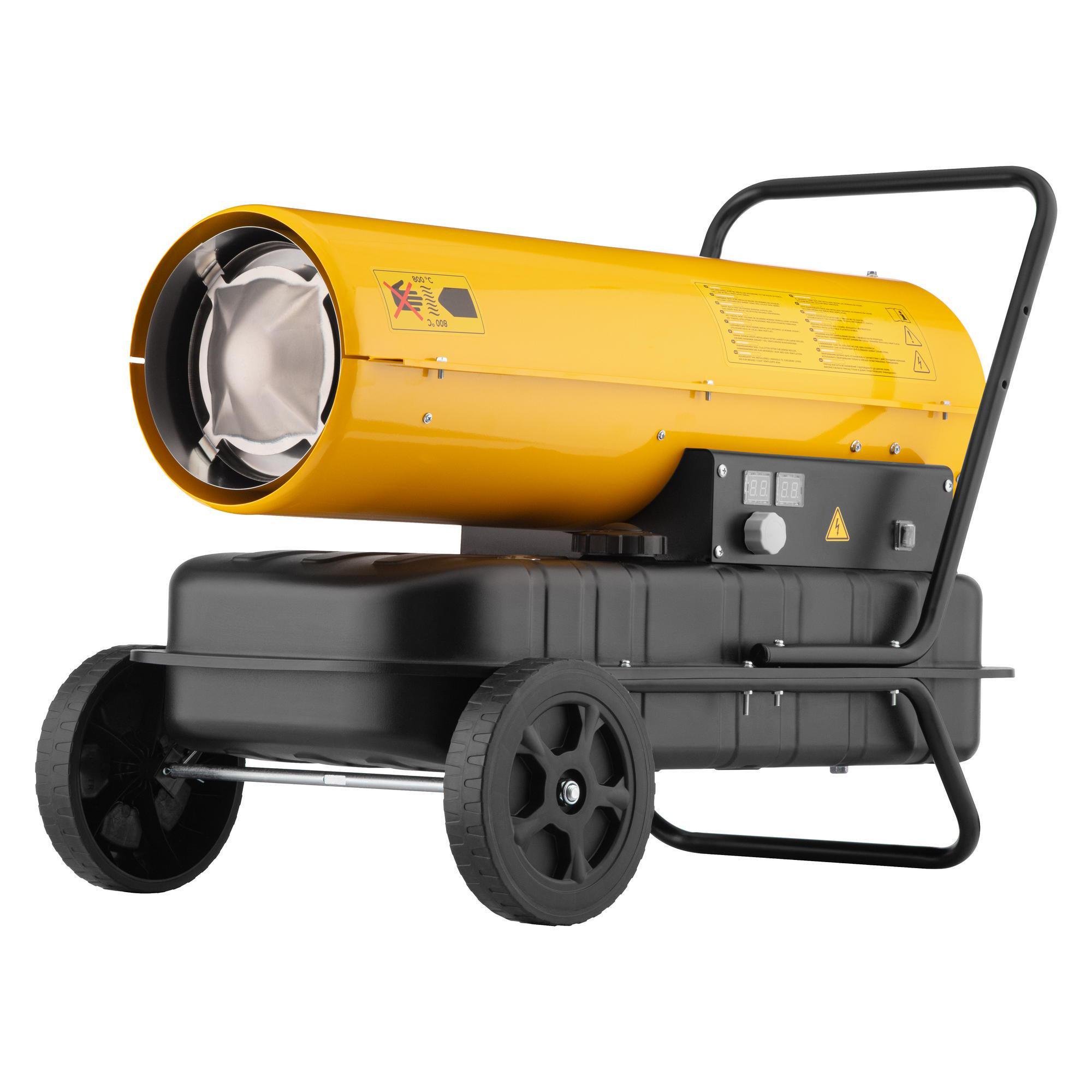 Пушка тепловая дизельная 2E 30 кВт 380 м2 IPX4 Желтый (ERC-2E-DH30750)