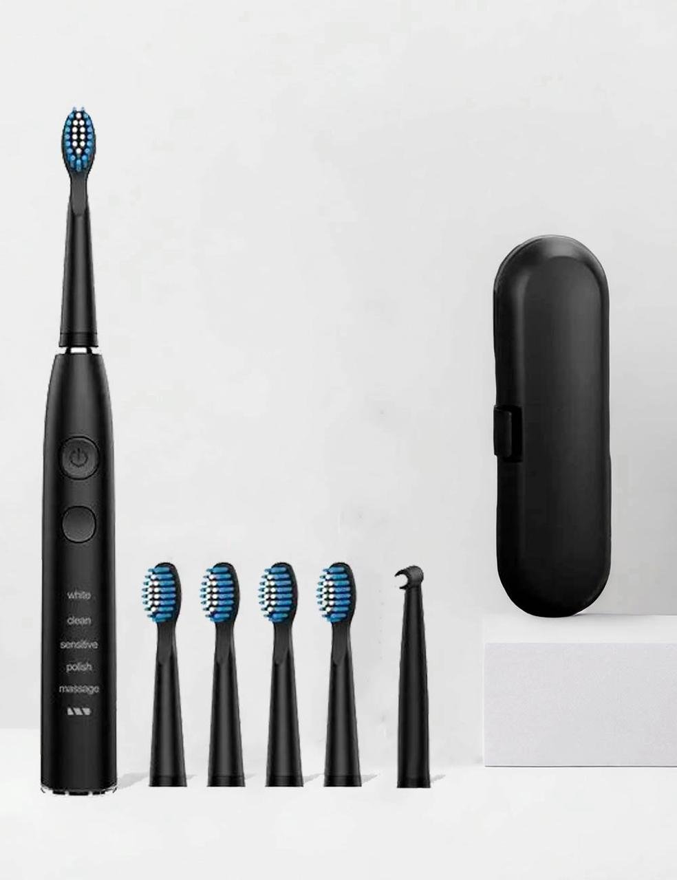 Зубная щетка электрическая Seago SG-575 с дополнительными насадками и кейсом (1989841126)