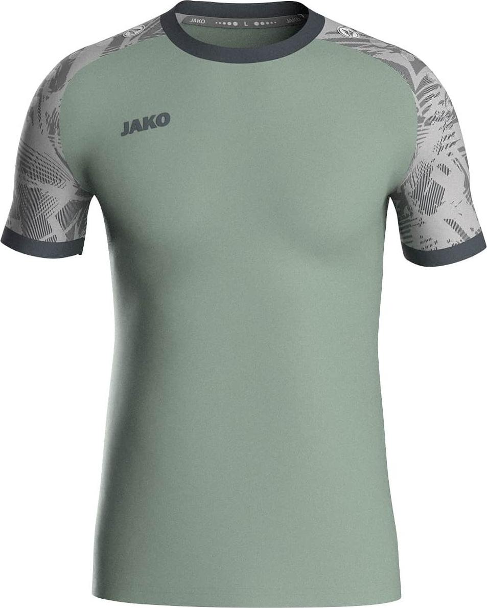 Футболка джерси Jako ICONIC S/S S Мятно-серый (4224-238)