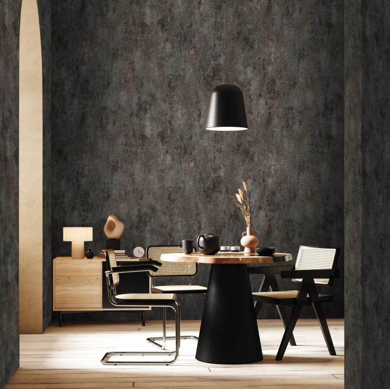 Обои флизелиновые AdaWall Roka 23111-6 винил горячего тиснения 1,06х10,05 м Серый