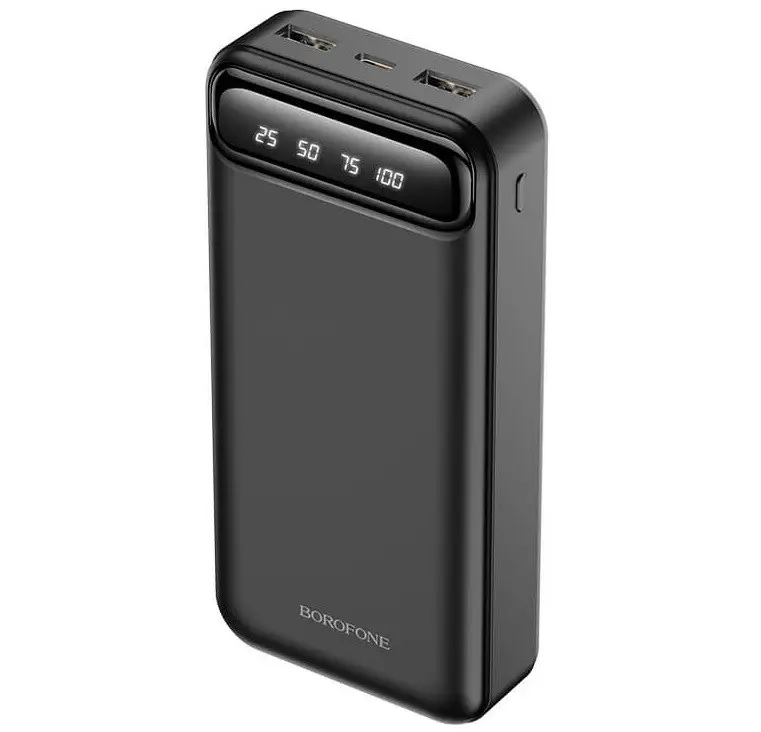 Портативне зарядне BOROFONE BJ14A 20000 mAh 2xUSB Type-C 2A Чорний Портативне зарядне BOROFONE BJ14A 20000 mAh 2xUSB Type-C 2A Чорний