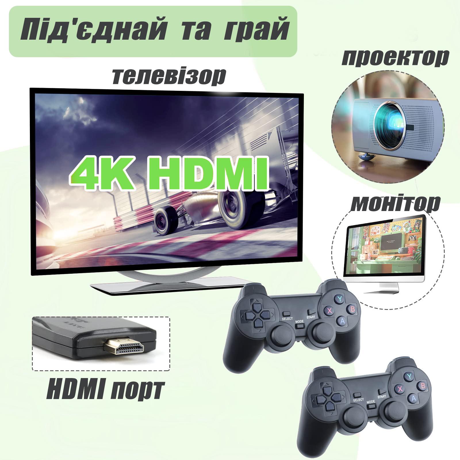 Игровая приставка к телевизору Game Stick 4K Lite 64 Gb (19480559) - фото 5