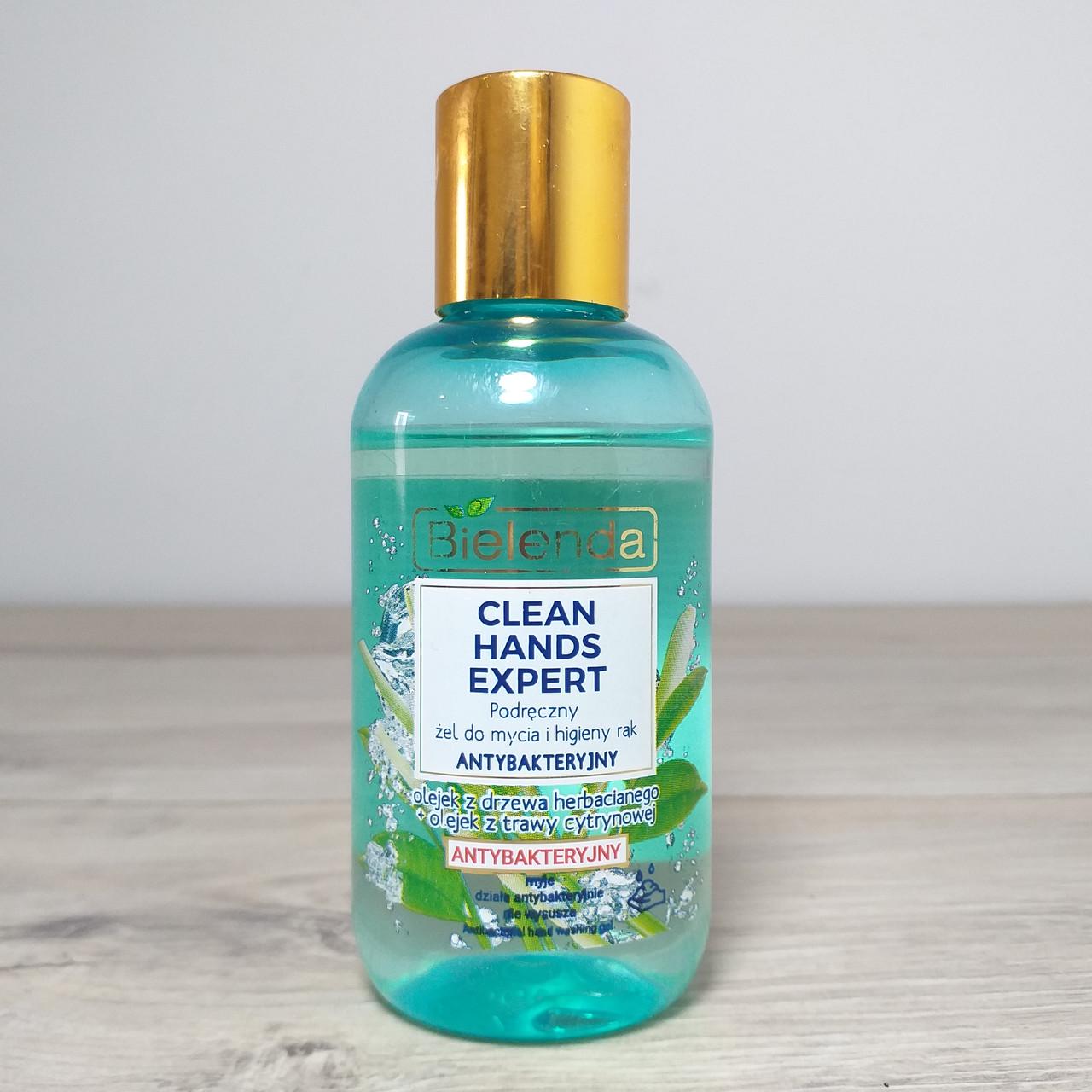 Гель антибактеріальний для миття рук Bielenda Clean Hands Expert Antibacterial 100 г (X-1257) - фото 2 Гель антибактеріальний для миття рук Bielenda Clean Hands Expert Antibacterial 100 г (X-1257) - фото 2