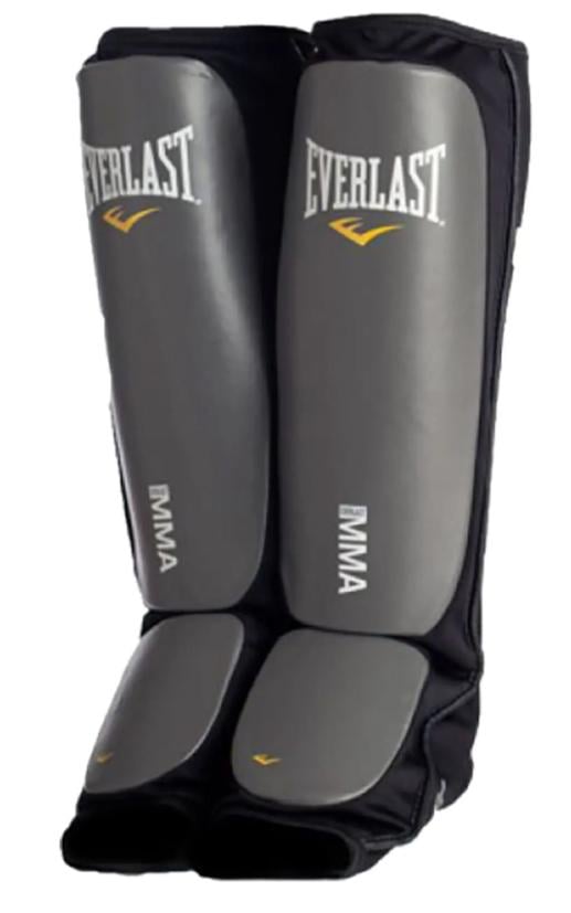 Защита ног Everlast MMA Sparring Shin Guards Уни L/XL Черный - фото 1