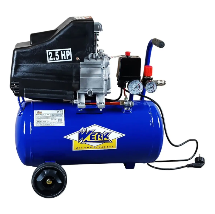 Компресор Werk BMW-24 л 1,5 кВт 200 л/хв (0053)