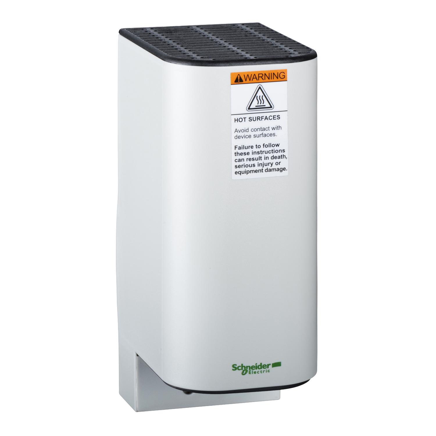 Обогреватель на DIN-рейке Schneider Electric ClimaSys CR 100 Вт 270-420 В AC 60x150x90 мм IP20 для шкафа (NSYCR100WU3C)