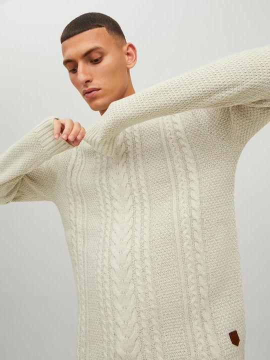 Светер Jack & Jones Craig Knit Crew L Білий (12220809) - фото 2