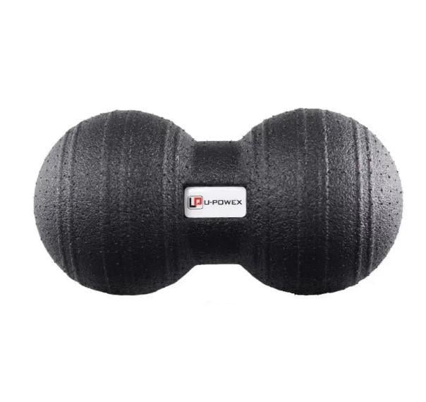Массажный мяч двойной U-powex Epp foam peanut ball d 8x16 см Black (60776) Массажный мяч двойной U-powex Epp foam peanut ball d 8x16 см Black (60776)