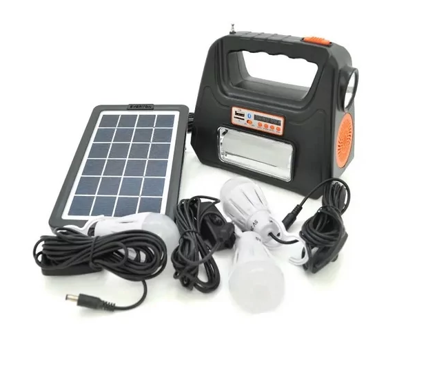 Фонарь переносной RT-901BT с солнечной портативной батареей (zab-RT-901BT)