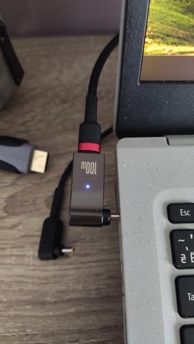 Перехідник USB-C на DC для зарядки ноутбука до 100W (11401741) - фото 5