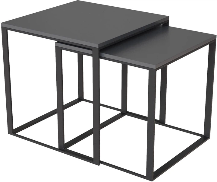 Стіл журнальний Art In Head Графіт 53x53x53 см (AS14070000030)