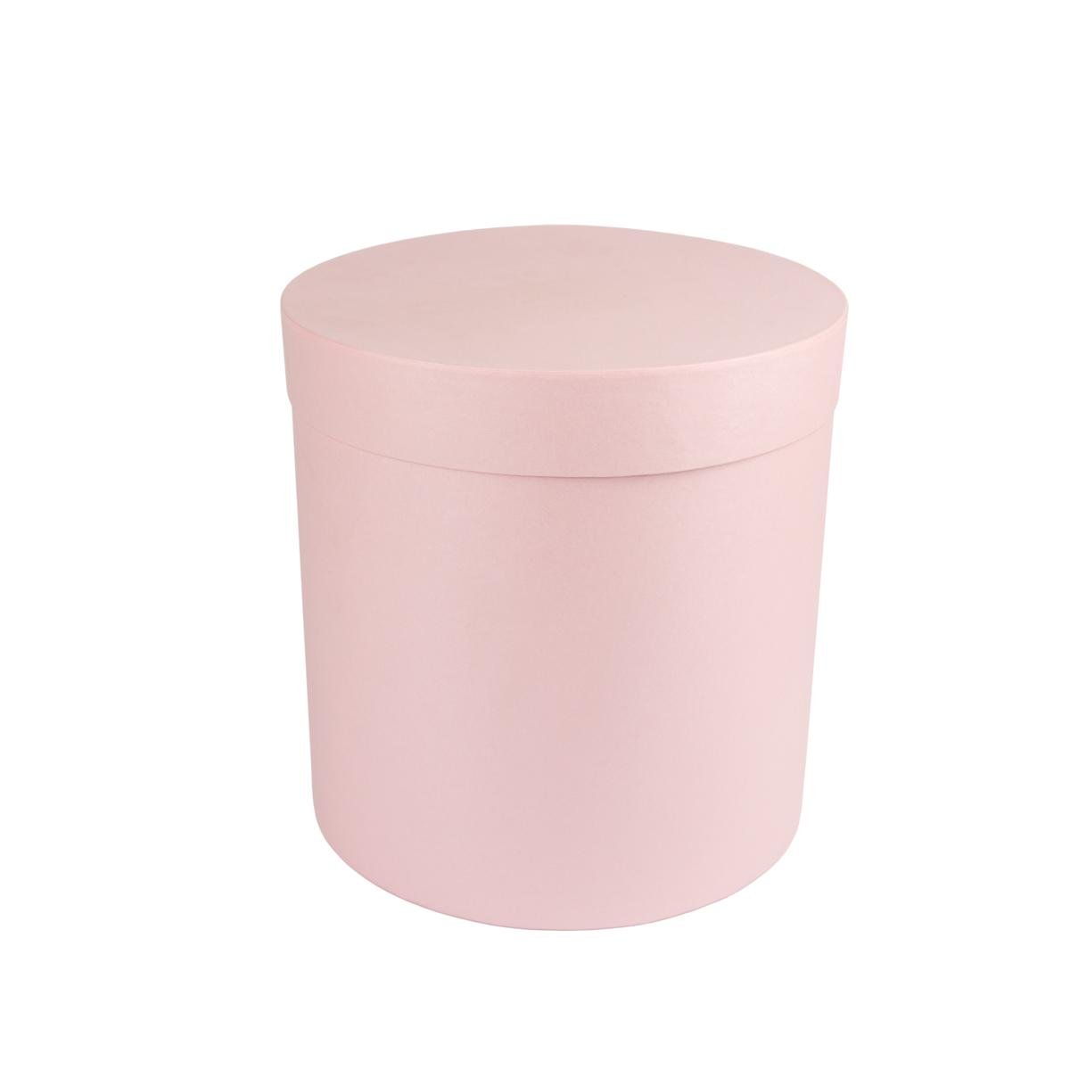 Коробка Perfectbox цилиндрическая перламутровая 21х20х20 см Розовый (2120в3) - фото 1 Коробка Perfectbox цилиндрическая перламутровая 21х20х20 см Розовый (2120в3) - фото 1