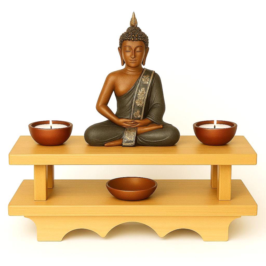 Вівтар для медитації з дерева Харіша Каррі (ЛАТ-011903)