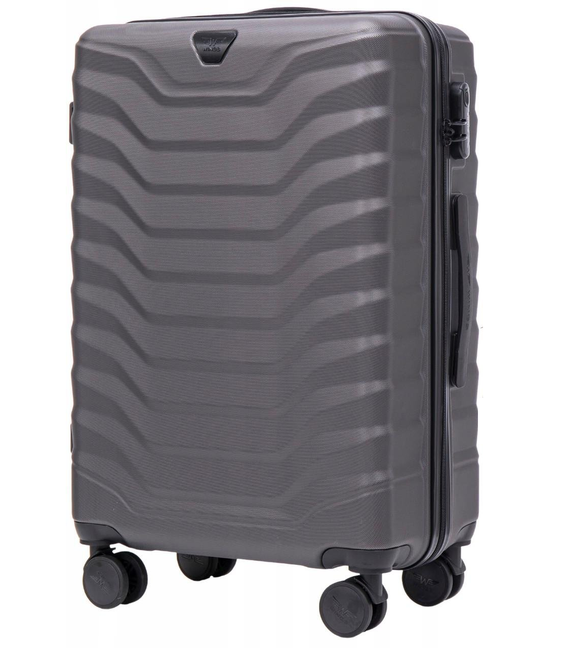 Валіза дорожня Wings PEA01 L Темно-сірий (2375563597)