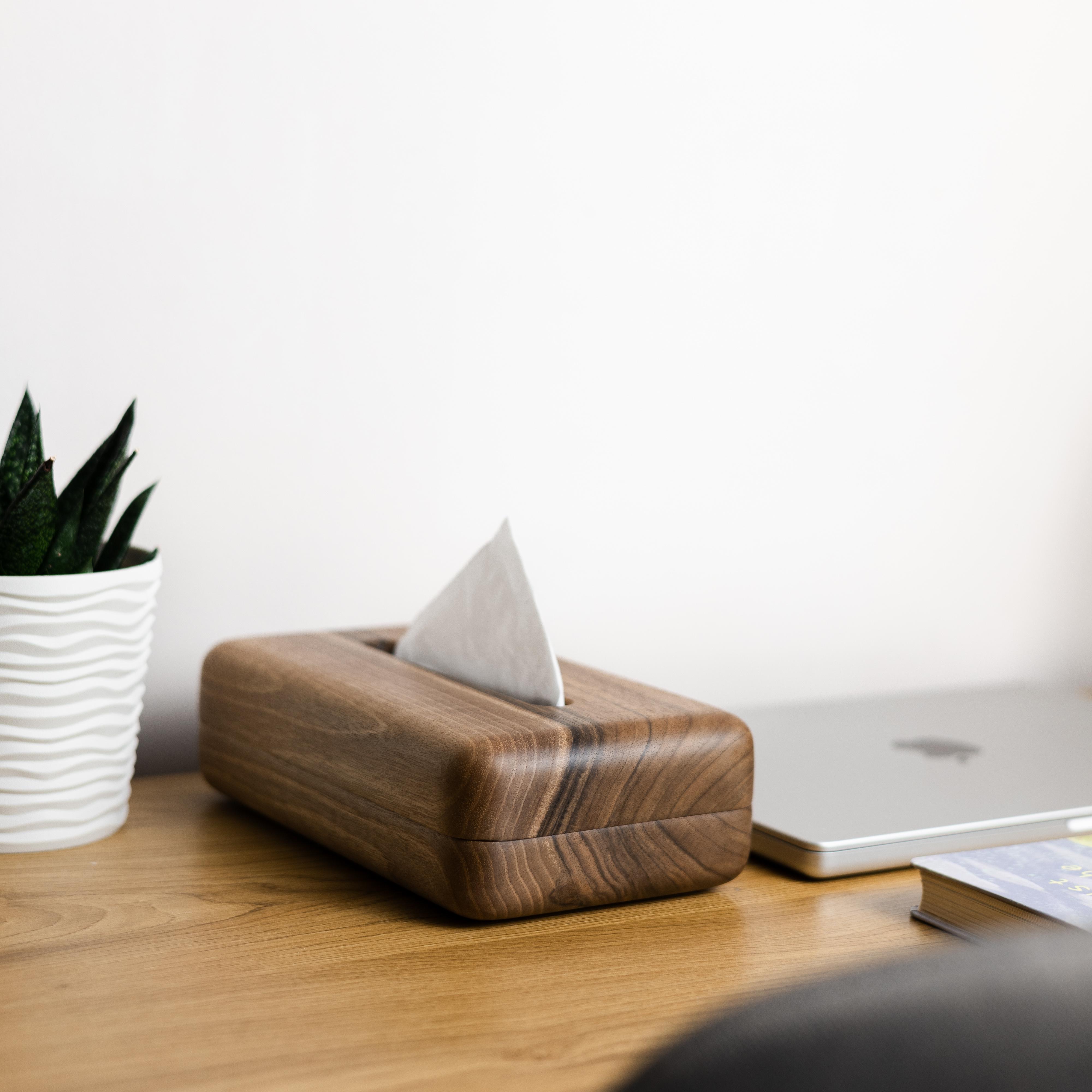 Диспенсер для серветок дерев'яний Горіх (24460419) - фото 7 Диспенсер для серветок дерев'яний Горіх (24460419) - фото 7