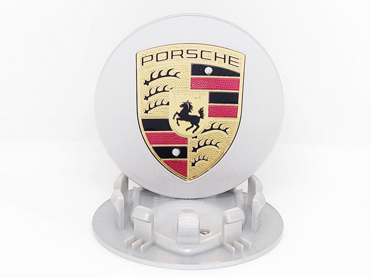 Колпак на диски Porsche 76 мм Серый (7PP601150A/7L5601149)