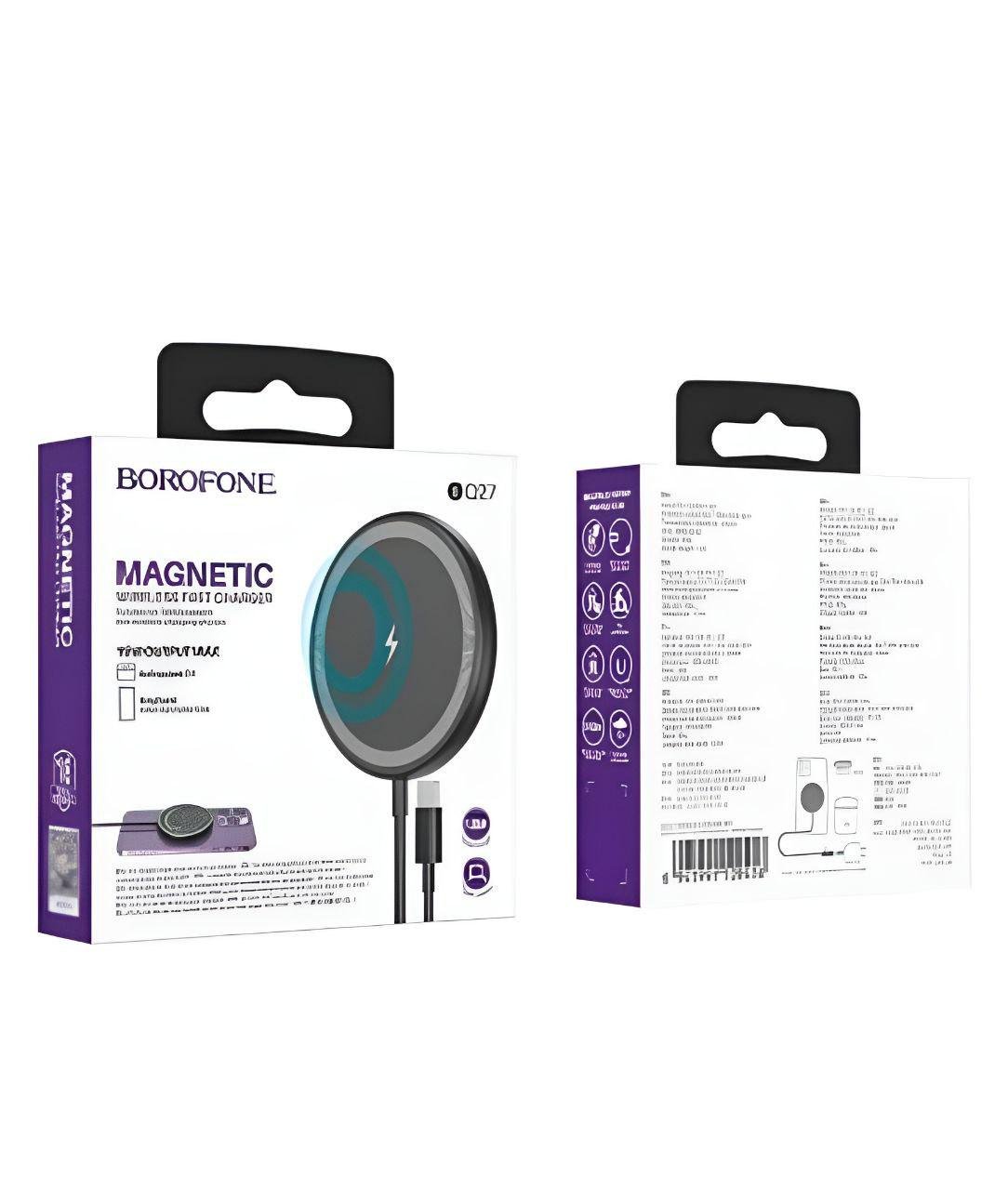 Зарядний пристрій Borofone BQ27 2в1 для смартфонів і навушників (19671537) - фото 3 Зарядний пристрій Borofone BQ27 2в1 для смартфонів і навушників (19671537) - фото 3