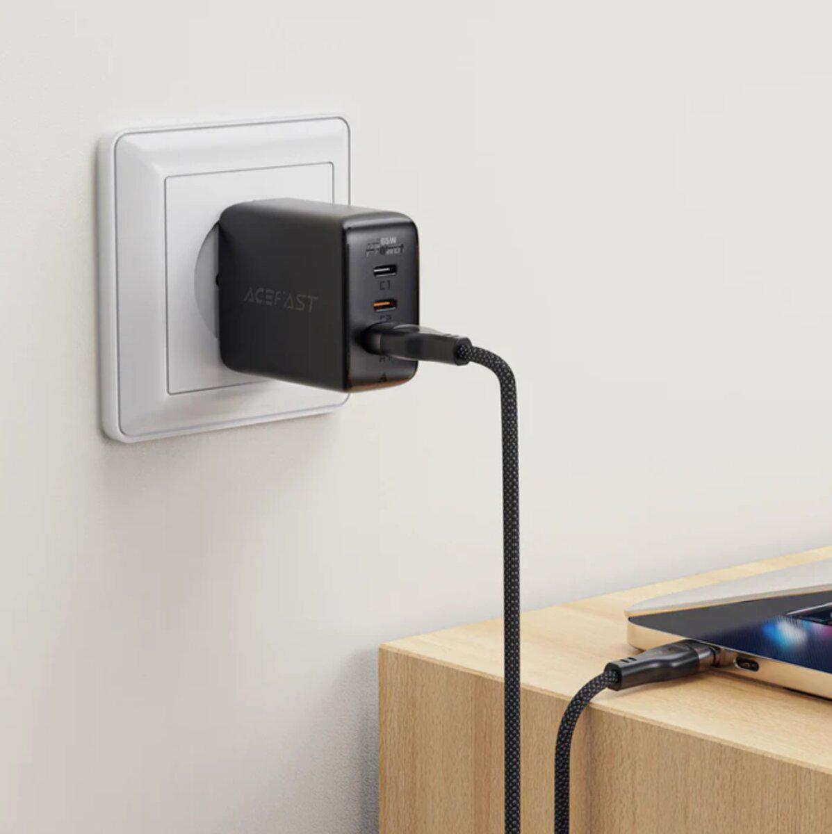 Кабель магнітний C11-04 USB-A to USB-C 1,2 м Black (26712064) - фото 7