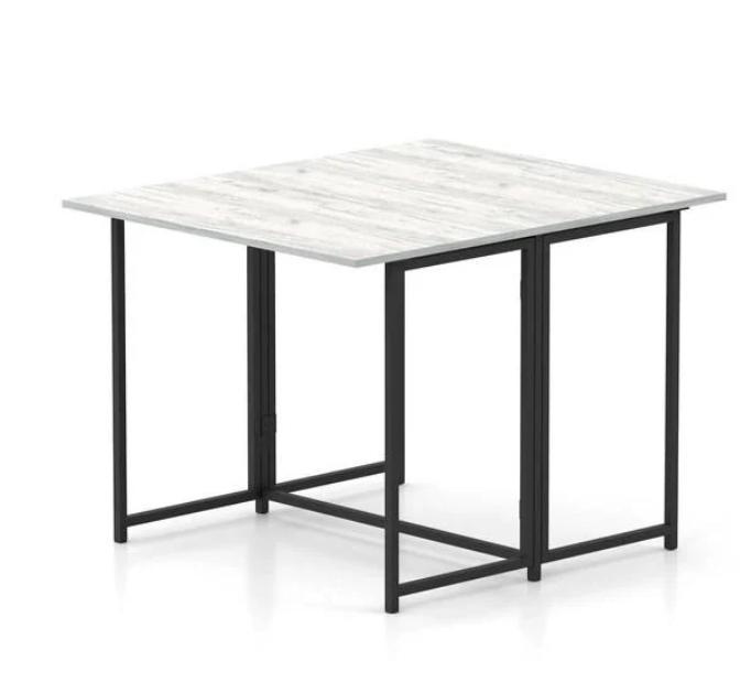 Стіл-трансформер Knap Knap Spier DUO 107х90х75, 6 см Дуб крафт білий - фото 2