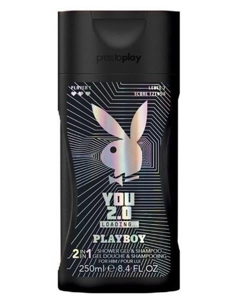 Гель для душу та шампунь чоловічий 2в1 PLAYBOY You 2.0 Loading 250 мл.. (30252262)