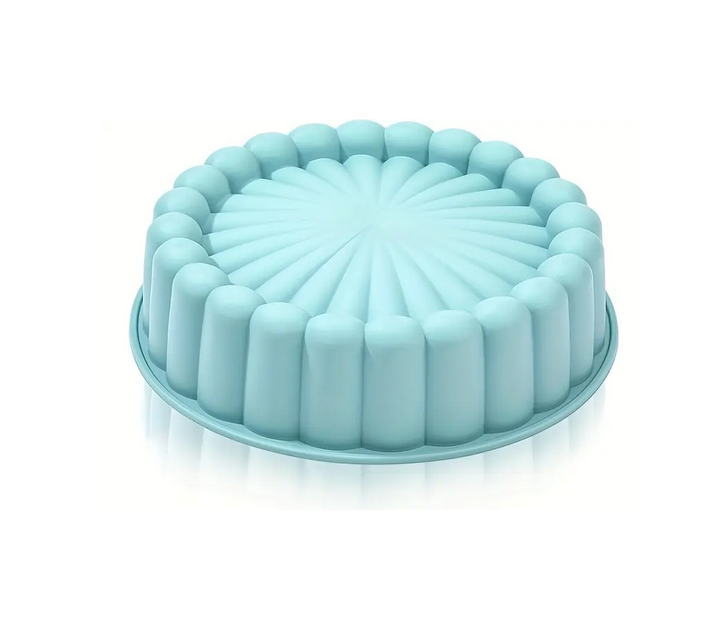 Силиконовая форма для торта круглая для чизкейков мафинов Синий (UA-751) - фото 1 Силиконовая форма для торта круглая для чизкейков мафинов Синий (UA-751) - фото 1