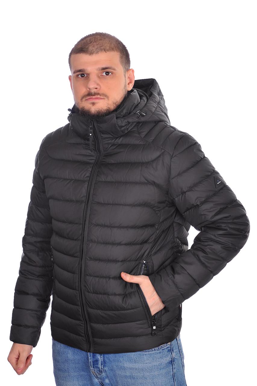 Куртка мужская еврозима Black Vinyl 24-C24-2317 2XL Черный (24-C24-2317_43_54) - фото 3 Куртка мужская еврозима Black Vinyl 24-C24-2317 2XL Черный (24-C24-2317_43_54) - фото 3