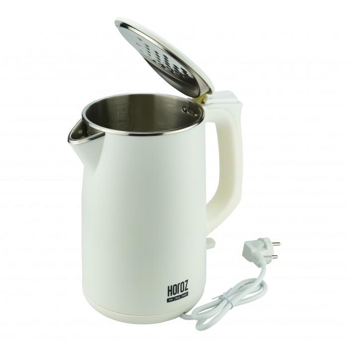 Електрочайник Horoz electric KETTLE-2 Білий