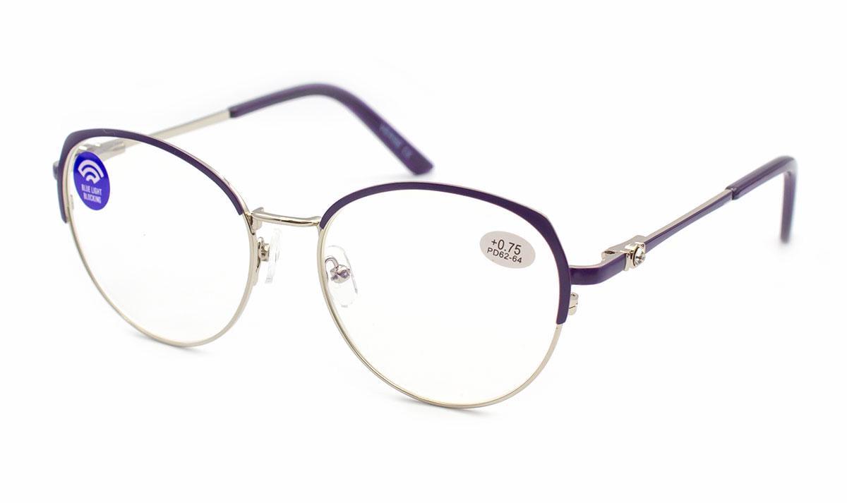 Окуляри для зору в металевій оправі Verse 23104-C3 Blue Blocker +2,50 (231271323) Окуляри для зору в металевій оправі Verse 23104-C3 Blue Blocker +2,50 (231271323)