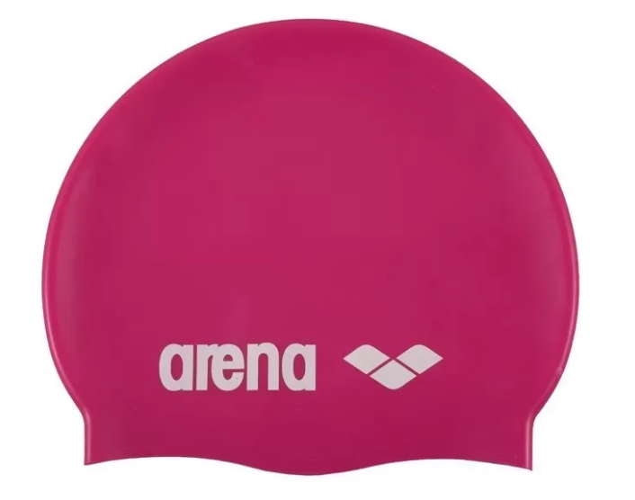 Шапочка для плавания детская Arena CLASSIC SILICONE JR Фуксия (6936116102318)