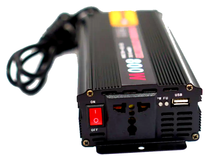 Инвертор автомобильный PowerOne 12-220V 800W с зарядкой аккумулятора (22494789) - фото 7 Инвертор автомобильный PowerOne 12-220V 800W с зарядкой аккумулятора (22494789) - фото 7