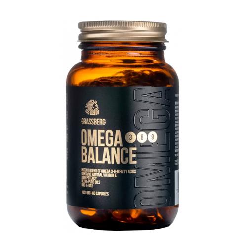 Омега 3-6-9 Grassberg Omega 3-6-9 Balance 1000 мг 60 Caps Омега 3-6-9 Grassberg Omega 3-6-9 Balance 1000 мг 60 Caps