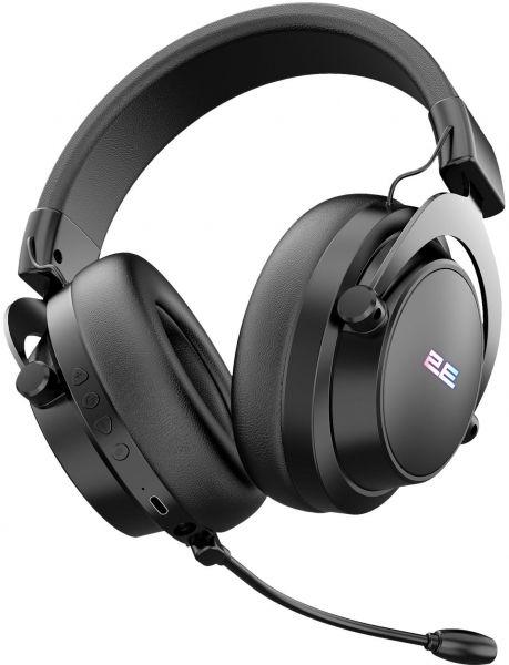 Наушники 2E Gaming HG360 RGB WL 7.1 Black (2E-HG360BK-WL) - фото 4 Наушники 2E Gaming HG360 RGB WL 7.1 Black (2E-HG360BK-WL) - фото 4