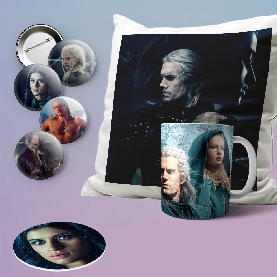 Подарочный набор бокс Ведьмак сериал (352)