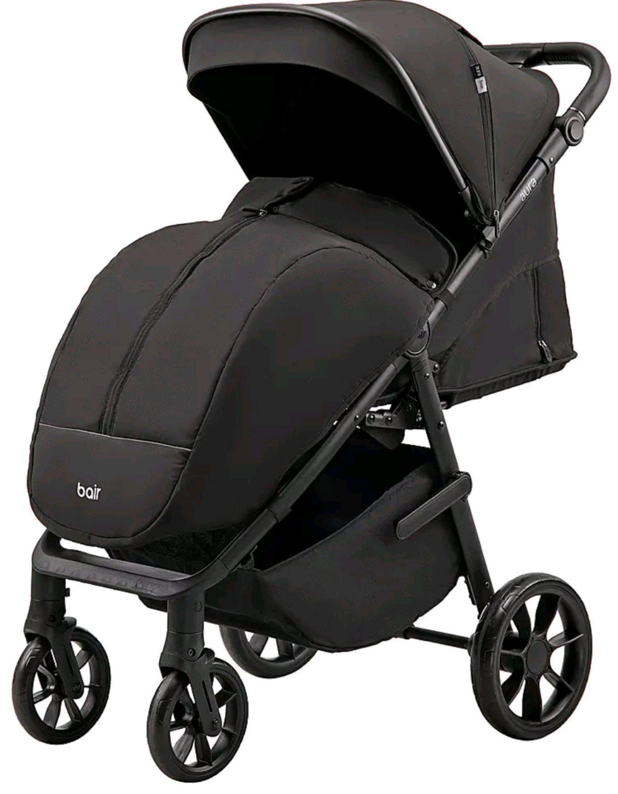 Коляска прогулянкова Bair Aura BA-01 Black (31913257)